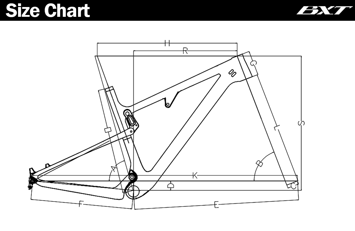 carbon fiber xc fullsuspension frame