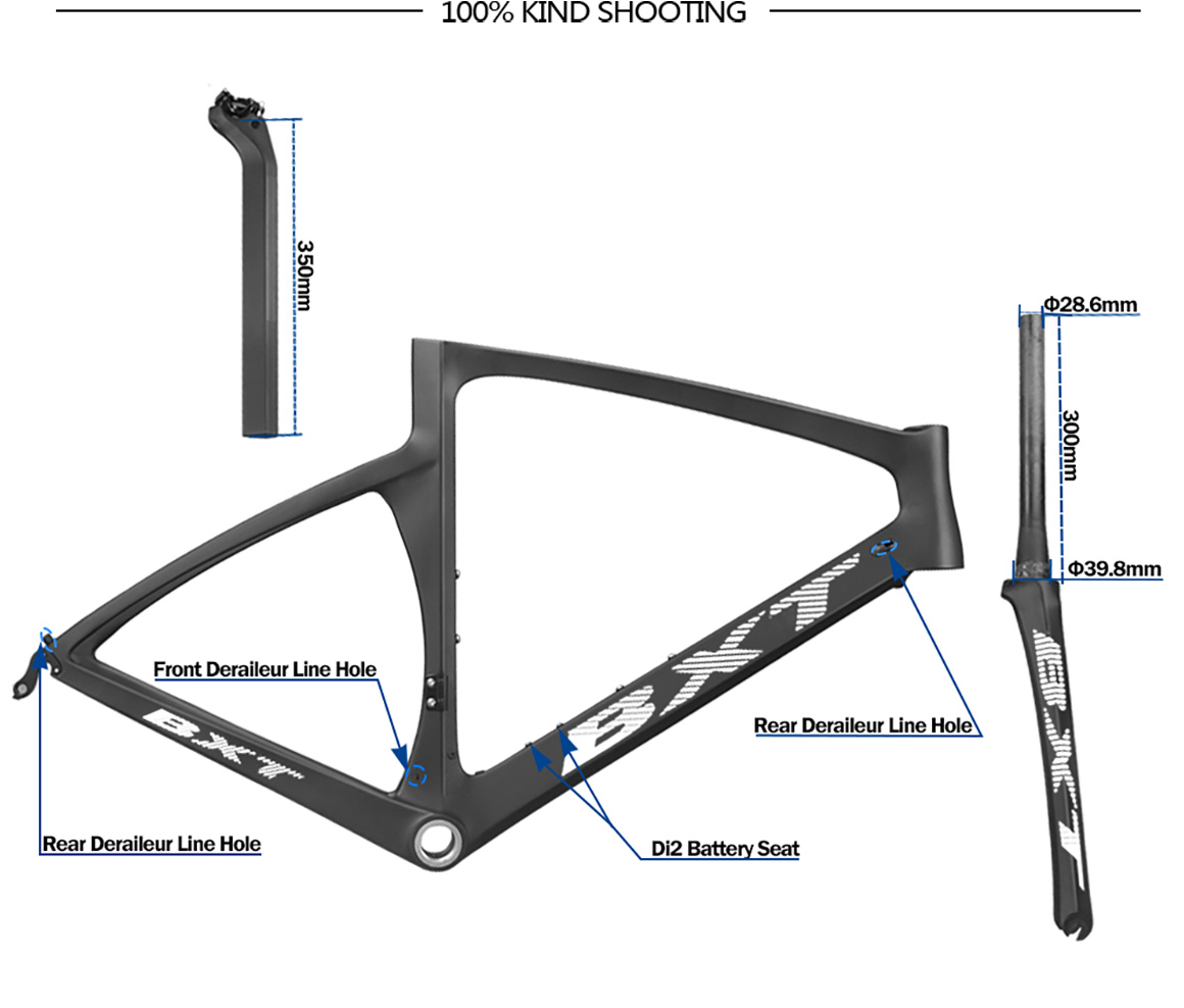 700c road bike carbon frame