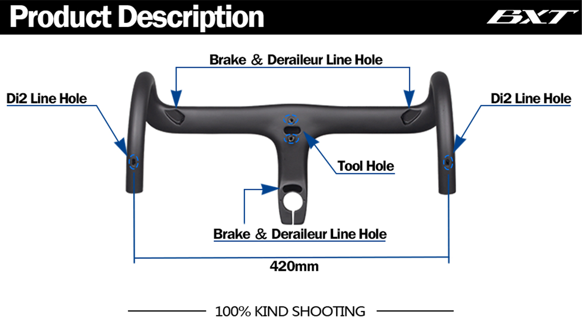 Carbon Road Bike Integrated Handlebar