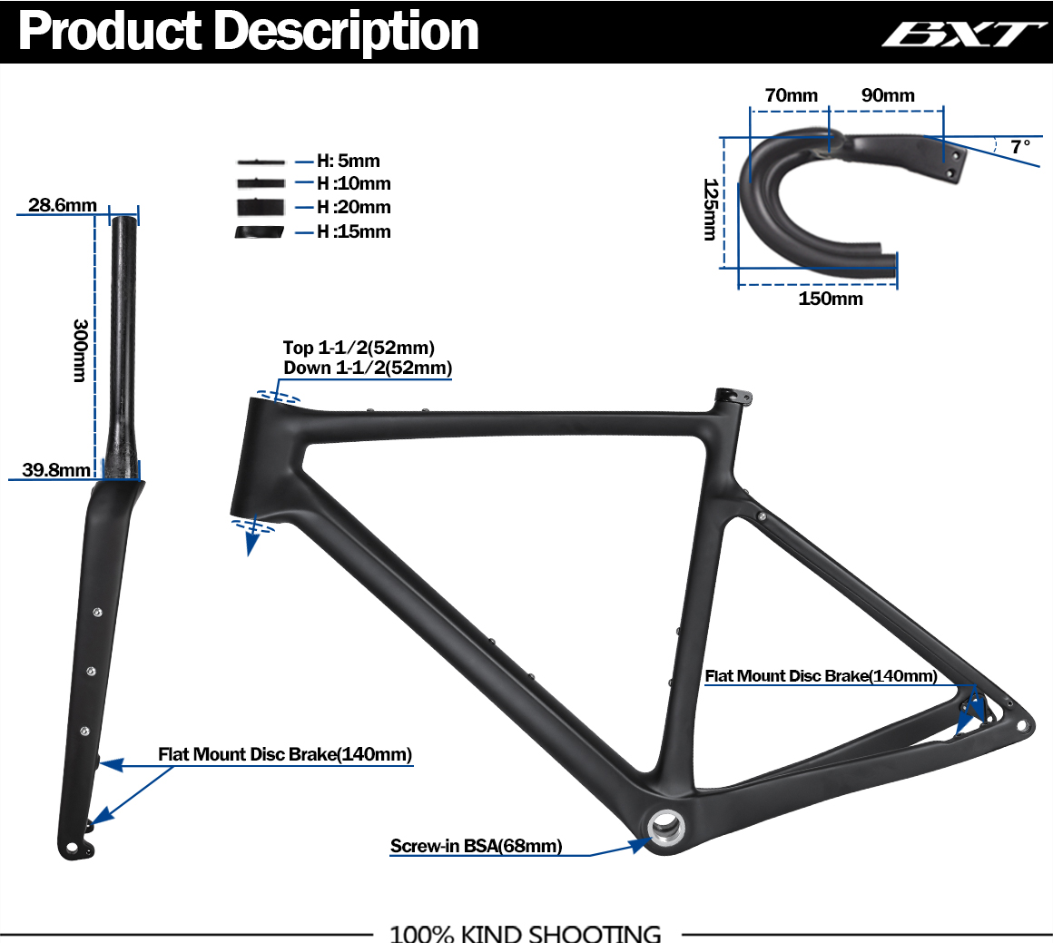 Gravel bicycle Frame Carbon